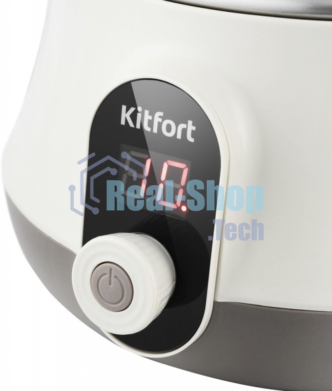 Пароварка электрическая Kitfort КТ-2035 600 Вт. Количество уровней: 5. Таймер приготовления: до 60 минут.