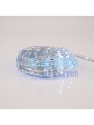 Дюралайт Neon-night LED, фиксинг (2W), 24 LED/м, белый, 25 м