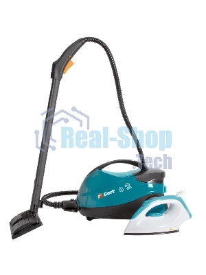 Пароочиститель Bort BDR-2500-RR-Iron, напольный, 2,3 кВт., давление 4 бар, пар 45 г/мин., t-пара 143 °С., бак 1.5 л.