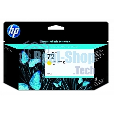 Картридж струйный HP №72 C9373A желтый для HP DJ T1100/T610 (130мл)