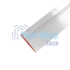 Правило алюминиевое Rexant Трапеция, 1 ребро жесткости, 2,5 м