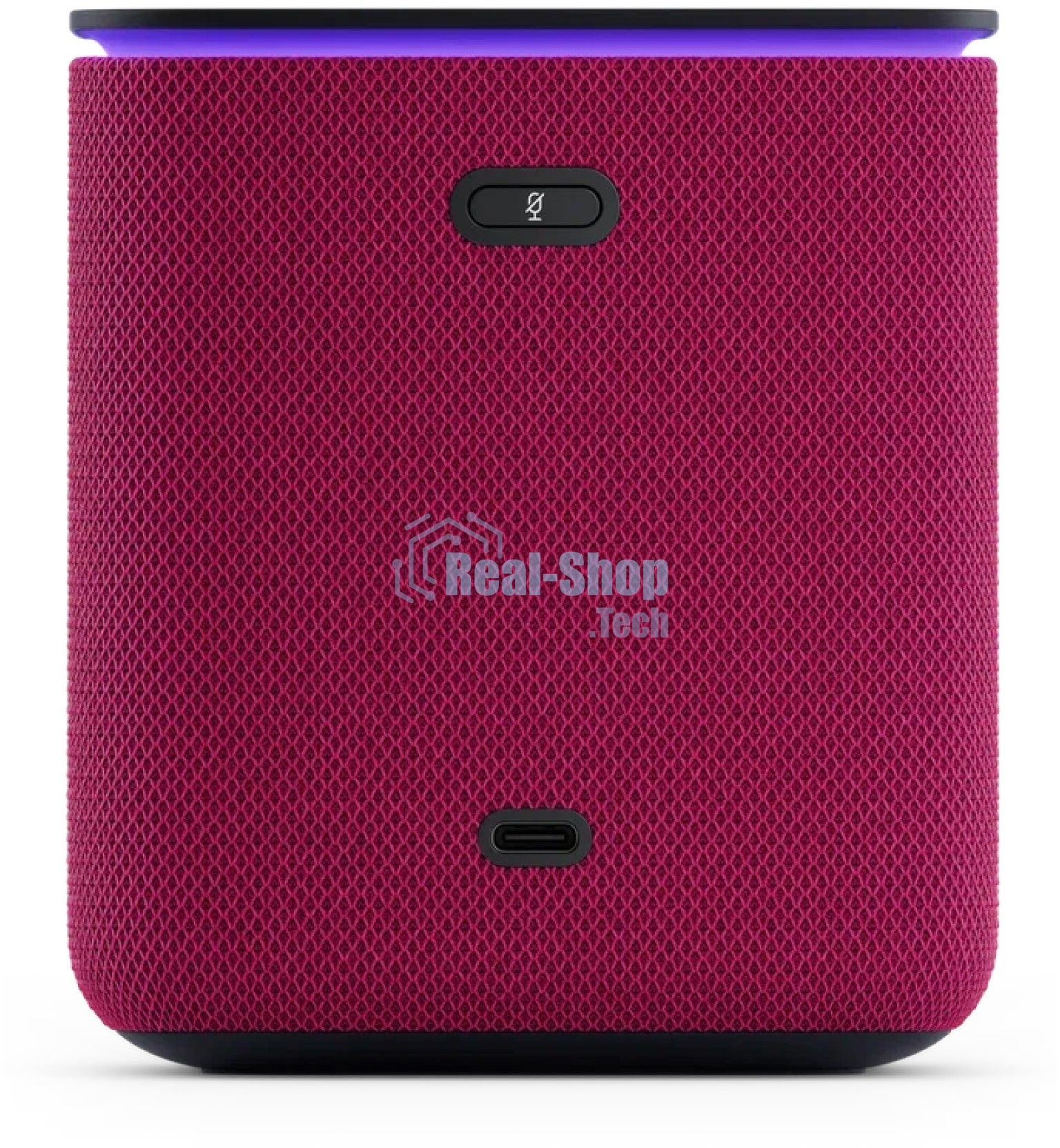 Умная колонка Яндекс Станция Миди, ZigBee, 24Вт, с голосовым ассистентом Алиса на YaGPT, малиновый