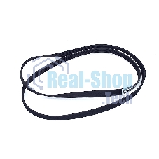 Ремень 1195 H7 для стиральной машины Indesit, Ariston, Hotpoint черный 1125мм