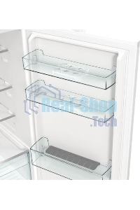 Встраиваемый холодильник Gorenje NRKI517141 белый двухкамерный 175/68 л морозилка снизу, No Frost
