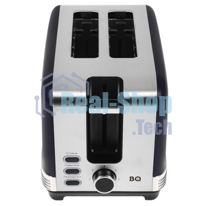 Тостер BQ T1000 синий, 1000 Вт, 2 слота