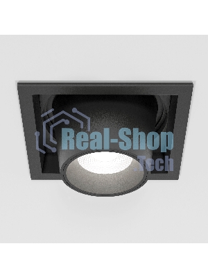 25087/LED 8W 4000K чёрный / Потолочный светодиодный светильник