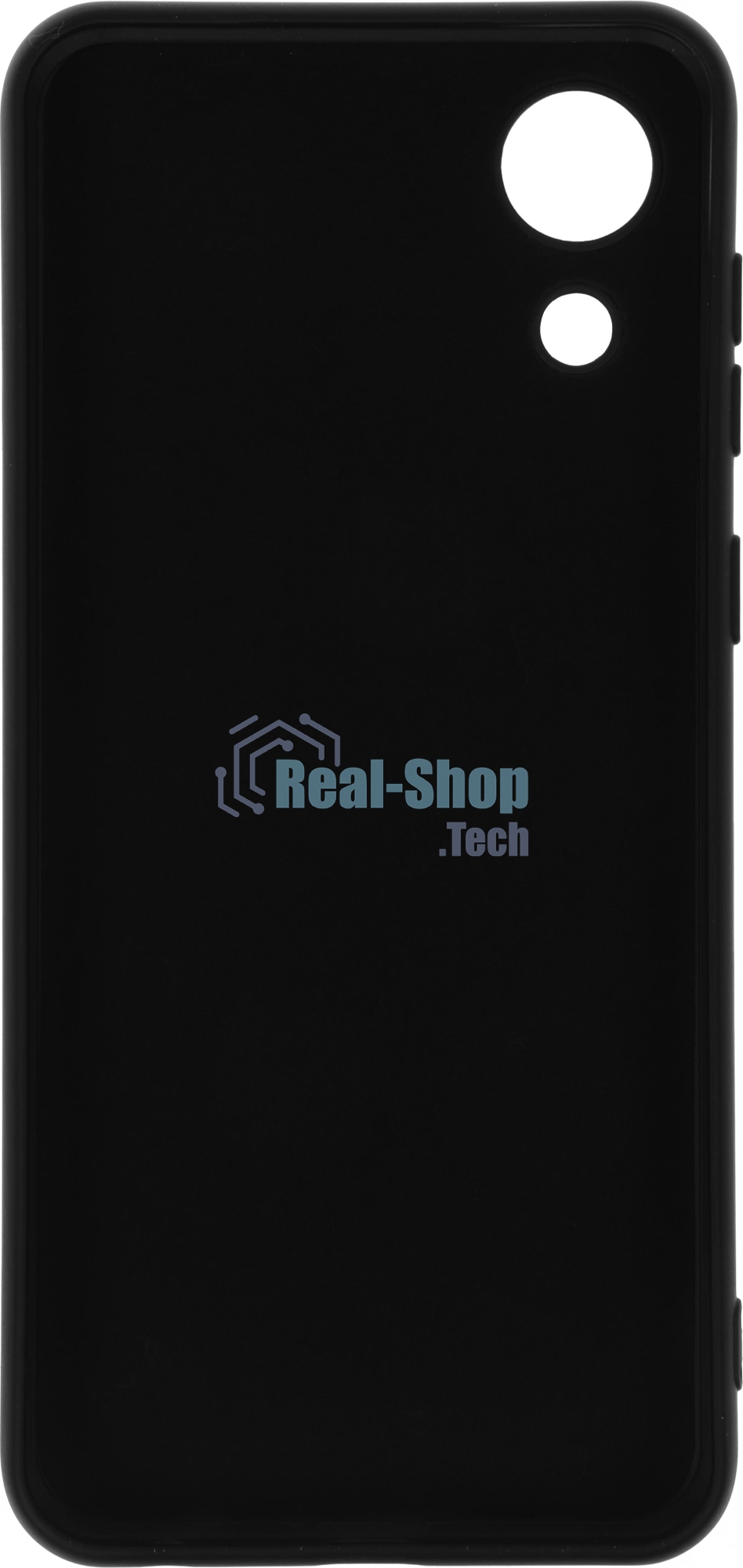 Чехол (клип-кейс) BoraSCO Microfiber Case для Samsung Galaxy A03 Core черный