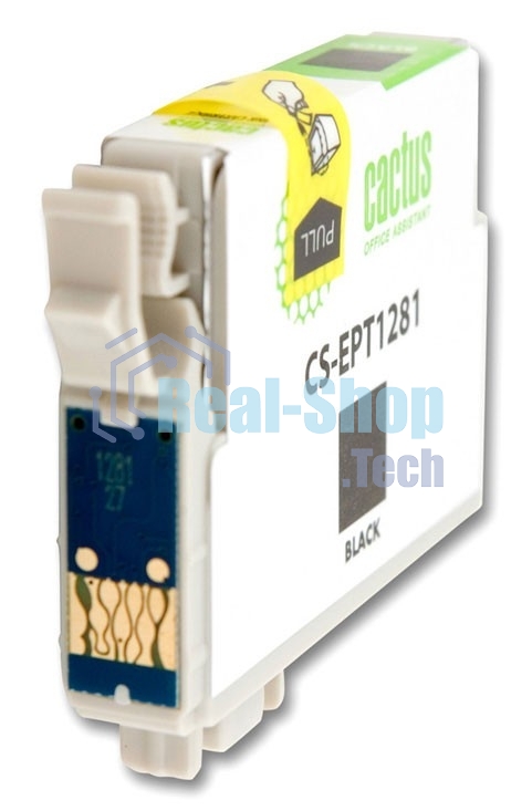 Картридж струйный Cactus CS-EPT1285 черный/голубой/пурпурный/желтый (31 мл) для Epson Stylus SX125/SX425W/SX420W/S22/Office BX305F/BX305FW
