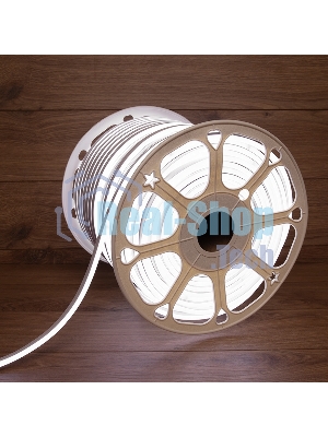 Гибкий неон Neon-night LED SMD 8х16 мм, двухсторонний, белый, 120 LED/м, бухта 100 м
