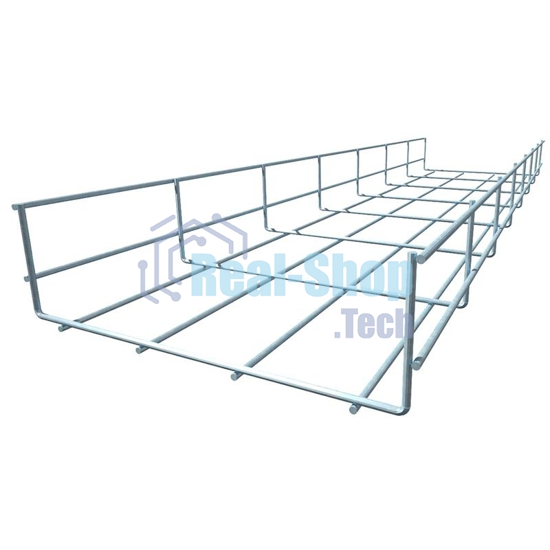 Лоток проволочный 60х60 L3000 сталь 4мм PL60х60х4.0 оцинк. КМ LO0660