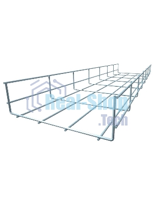 Лоток проволочный 60х60 L3000 сталь 4мм PL60х60х4.0 оцинк. КМ LO0660