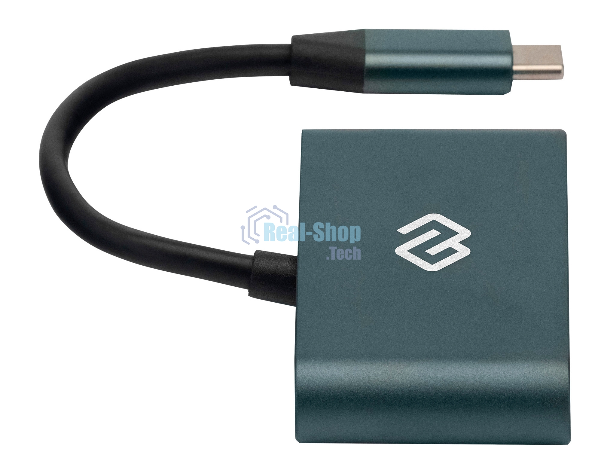 Кард-ридер Type C Digma CR-СA2512-G темно-серый