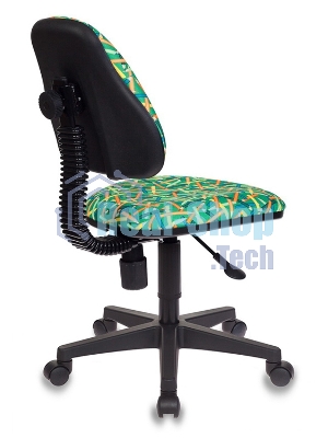 Кресло Бюрократ KD-4/PENCIL-GN зеленый, ткань, 120 кг