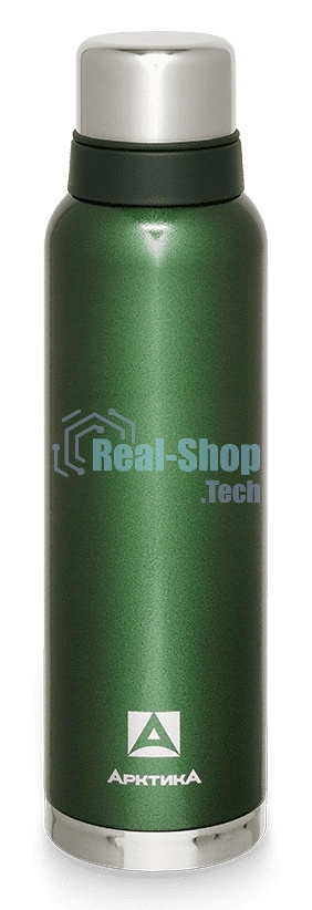 Термос Арктика 106-1600 зеленый, бытовой, вакуумный (для напитков)