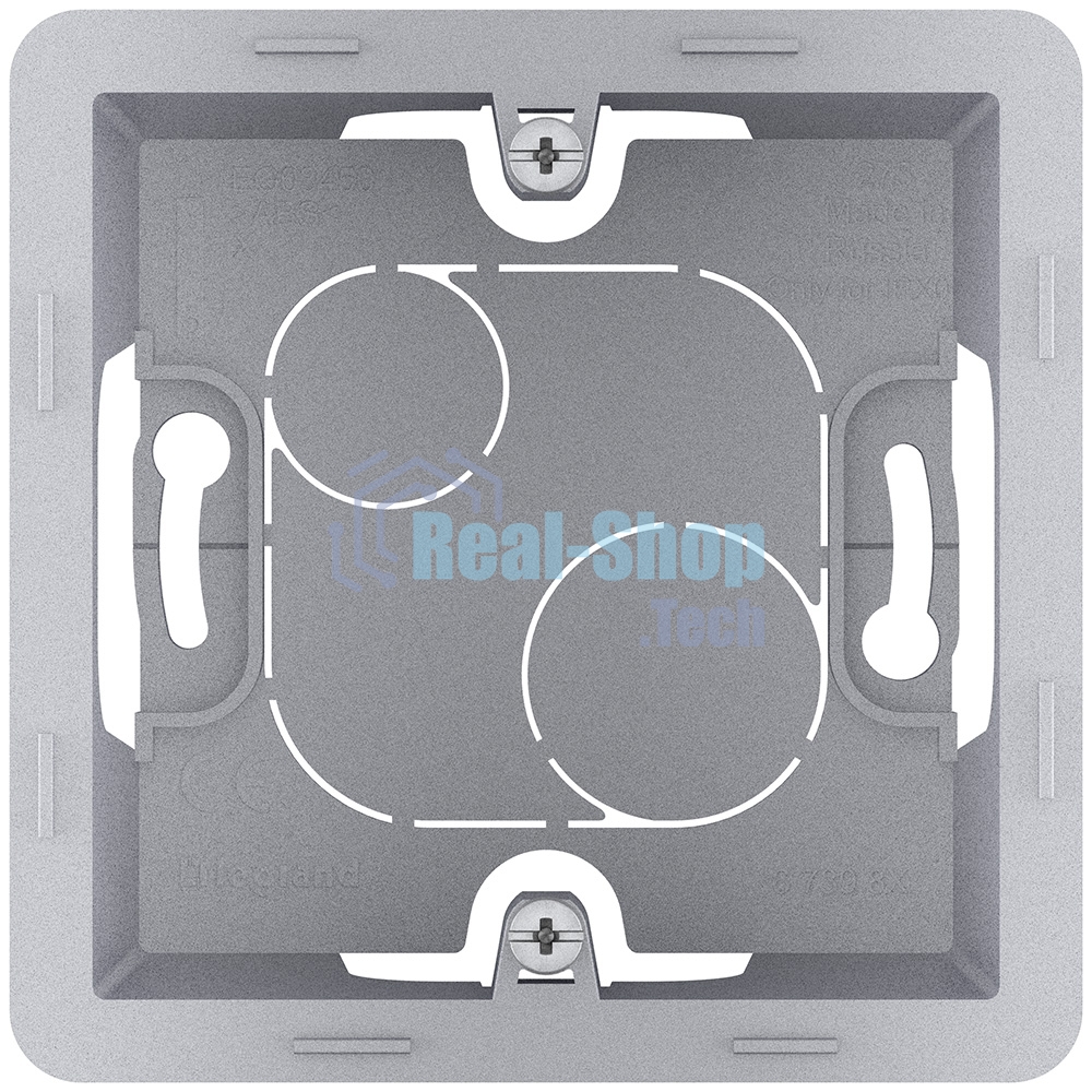 Коробка накладного монтажа Inspiria 1 пост алюминий