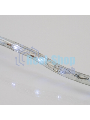 Дюралайт Neon-night LED, фиксинг (2W), 24 LED/м, белый, 25 м