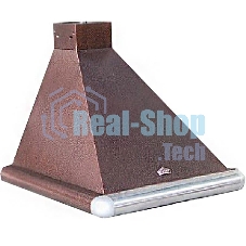 Вытяжка каминная Elikor Сатурн 60П-180-В1Л медный/нерж. сталь, 60 см, 180 куб. м/ч, 48 дБ