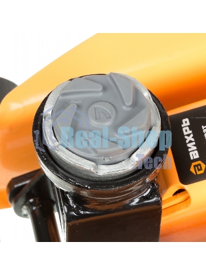 Домкрат ВИХРЬ ДМК-2,5ФК2,5т,140-390мм,сфиксатором,вкейсе, гидравлический подкатной