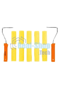 Набор мини-валиков Sparta ПОРОЛОН, 100 мм, D - 35 мм, D ручки - 6 мм, 10 шт., 2 бюгеля