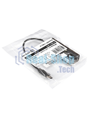 Кабель-адаптер ExeGate EXE-732C-45 (USB2.0 Type-C --> 1xRJ45 UTP 10Mbps/100Mbps, Realtek Chipset RTL8152B)