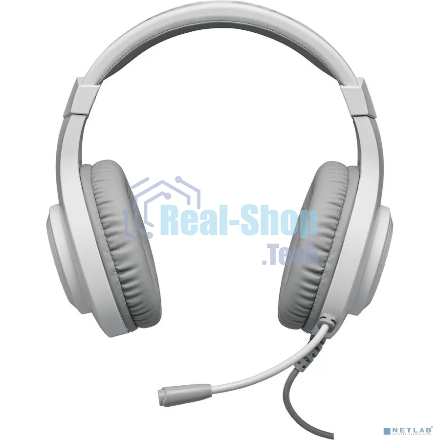 Гарнитура Redragon Hylas белая, проводная, USB / 2 x mini jack 3.5 мм, подсветка