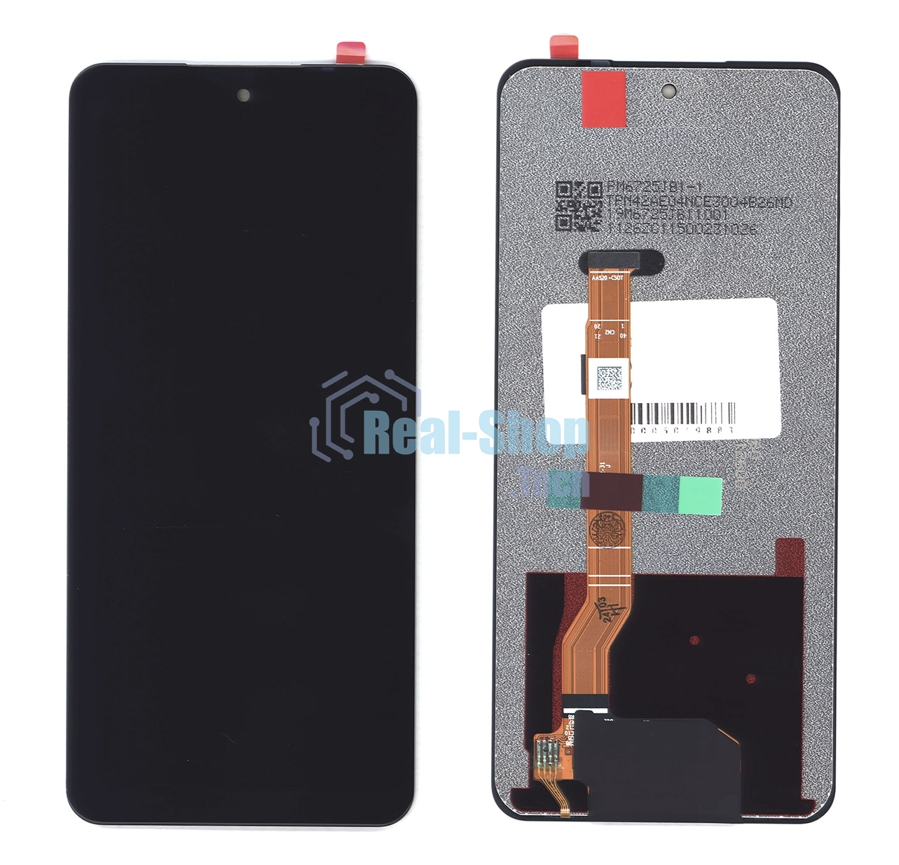 Дисплей (модуль) для OPPO A58 4G (CPH2577) в сборе с тачскрином черный