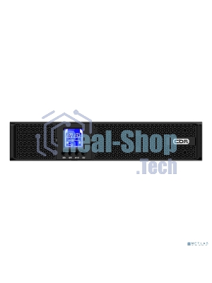 Источник бесперебойного питания CBR ESN-2KRT-8I-LCHERSC Online 2000VA/2000W RT 8 x C13, LCD, HID-USB, RS232, EPO, SNMP slot