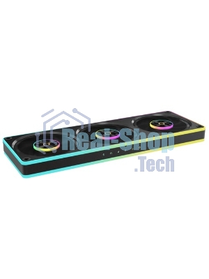 Вентилятор для корпуса Ocypus Sigma F36 BK ARGB, 3x120x120x25mm, 4-PIN PWM, 500-2200 RPM, 36 DBA MAX, FLUID DYNAMIC BEARING