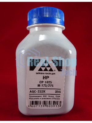 Тонер HP CP 1025/M 175/275 черный, (фл.35г.) AQC фас. Россия