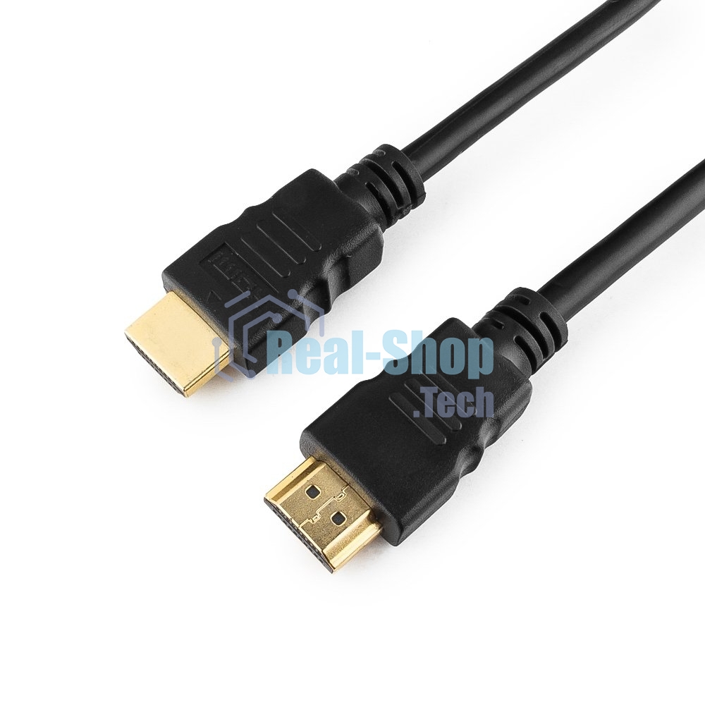 Кабель Cablexpert HDMI CC-HDMI4-7.5M, 19M/19M, v2.0, медь, позол.разъемы, экран, 7.5м, черный, пакет