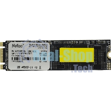 Накопитель SSD Netac N535N, 128Gb, M.2 2280, SATA-III, R/W 510/440