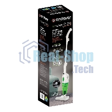 Пылесос вертикальный циклонного типа Endever SkyClean VC-279, белый/зеленый, мощность 700 Вт, циклонная система фильтрации, 6 шт/уп