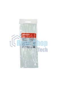 Хомут-стяжка кабельная нейлоновая Rexant 200 x2,5 мм, белая, упаковка 100 шт.