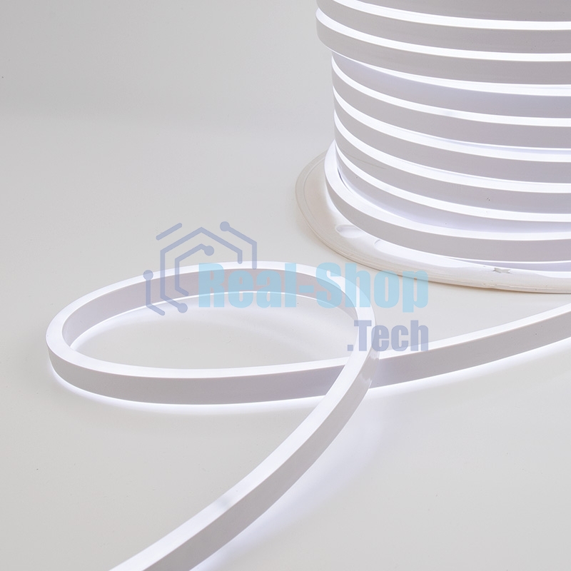 Гибкий неон Neon-night LED SMD 8х16 мм, двухсторонний, белый, 120 LED/м, бухта 100 м