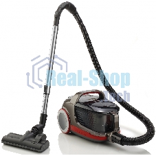 Пылесос Gorenje VC2303GAPRACY серый/красный, 350/2600 Вт, уборка сухая, пылесборник контейнер 3.3 л