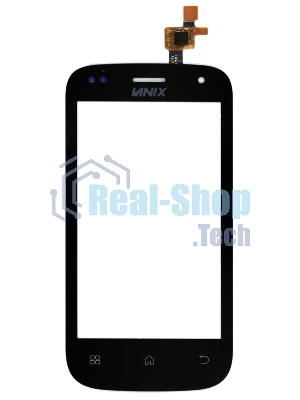 Сенсорное стекло (тачскрин) для Fly IQ445 Genius, черное