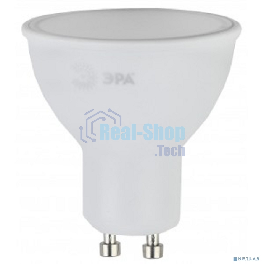 Лампа светодиодная ЭРА LED MR16-8W-840-GU10 (диод, софит, 8Вт, нейтр, GU10)