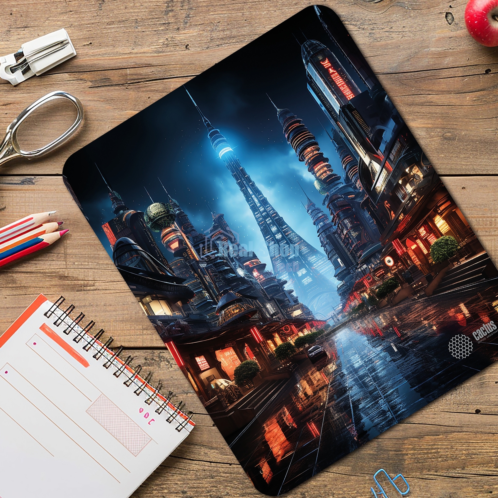 Коврик для мыши Cactus City 300x250x3мм (CS-MPC-D05M)