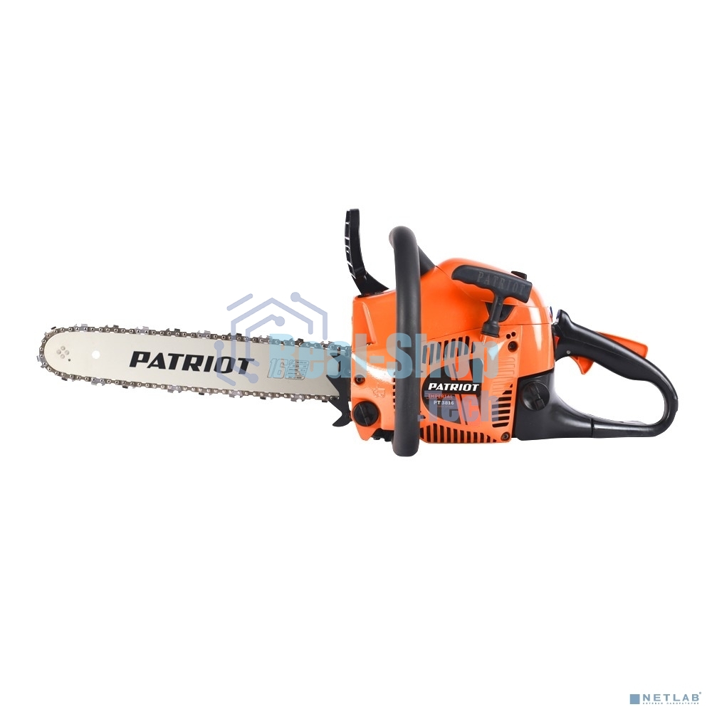 Бензопила PATRIOT PT3816 Emperial [220105515] раб. объем 38сс, 2,0 л.с, шина 16