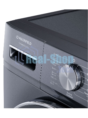 Стиральная машина Maunfeld MFWM1410SB02 темно-серебристый, загрузка фронтальная 10 кг, 1400 об/мин., класс: А+++
