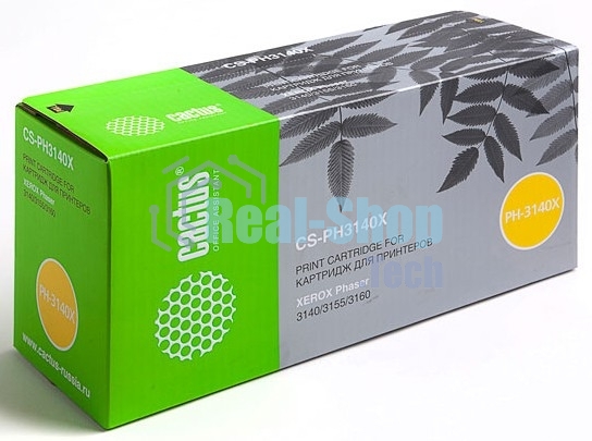 Картридж лазерный Cactus CS-PH3140X (108R00909) черный (2500 стр.) для Xerox Phaser 3140/3155/3160