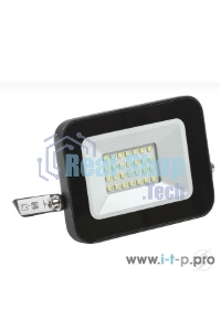 Прожектор светодиодный СДО 06-20 6500К IP65 черный ИЭК LPDO601-20-65-K02