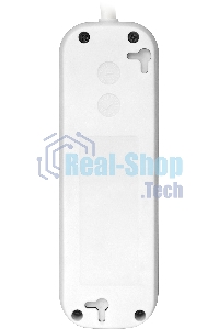 Удлинитель Defender E330 белый 3.0 м, 3 розетки 