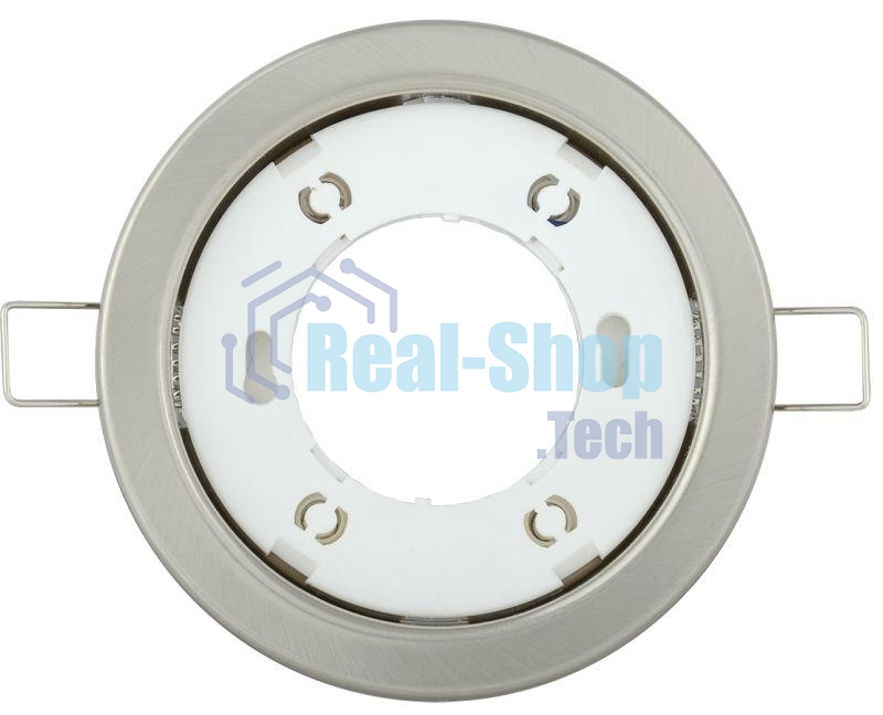 Светильник GX53 встраив. точечный мат. хром. IEK LUVB0-GX53-1-K27