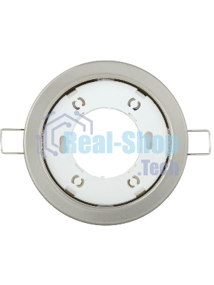 Светильник GX53 встраив. точечный мат. хром. IEK LUVB0-GX53-1-K27