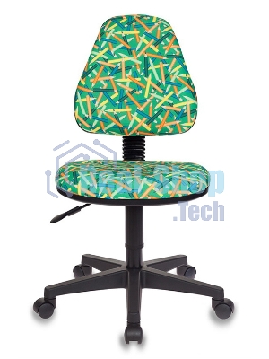 Кресло Бюрократ KD-4/PENCIL-GN зеленый, ткань, 120 кг