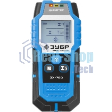 Металлоискатель Зубр 45260дисплей автокалибровка металл100мм проводка50мм дерево20мм