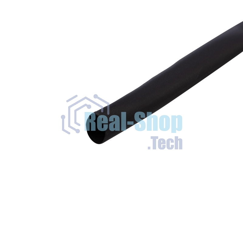Трубка термоусаживаемая Rexant 4.0/2.0мм черный ролик 2.44м