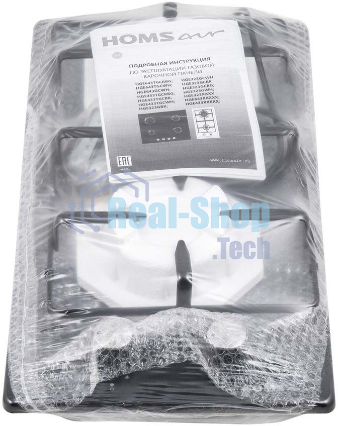 Газовая варочная панель HOMSair HGE323GCBK