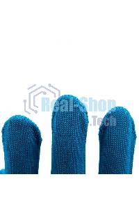 Перчатки из синтетической нити, ПВХ точка, 13 класс, 